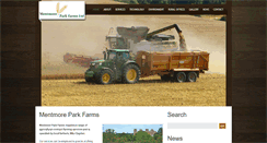 Desktop Screenshot of mentmoreparkfarms.co.uk